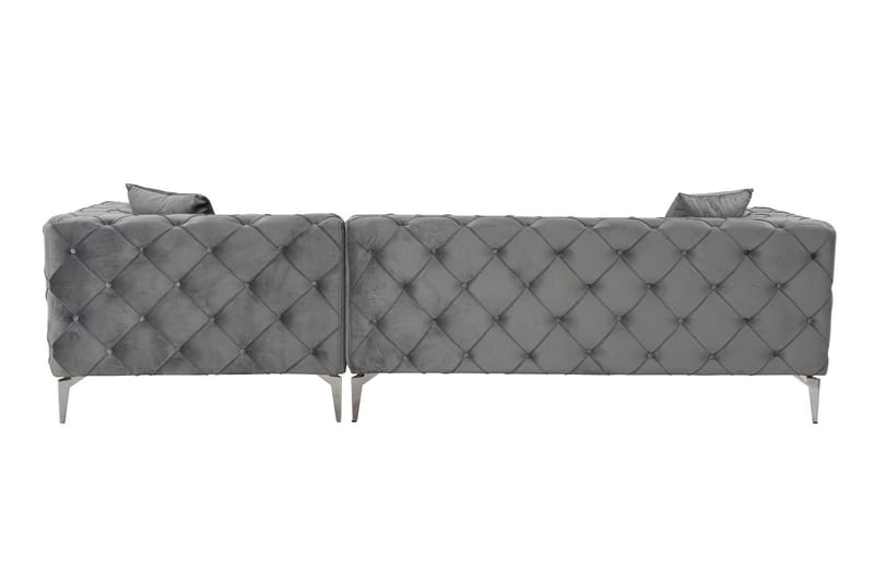 Beachport 3-seters Sofa med Høyre Sjeselong - Antrasitt - Møbler - Sofaer - Sofaer med sjeselong - 3 seters sofa med divan