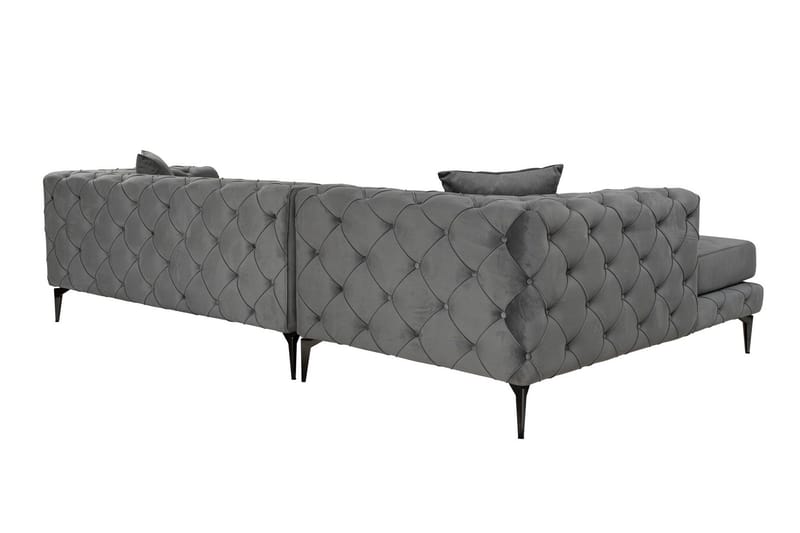 Beachport 3-seters Sofa med Venstre Sjeselong - Antrasitt - Møbler - Sofaer - Sofaer med sjeselong - 3 seters sofa med divan
