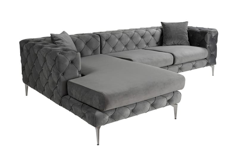 Beachport 3-seters Sofa med Venstre Sjeselong - Antrasitt - Møbler - Sofaer - Sofaer med sjeselong - 3 seters sofa med divan