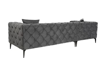 Beachport 3-seters Sofa med Venstre Sjeselong - Antrasitt - Møbler - Sofaer - Sofaer med sjeselong - 3 seters sofa med divan