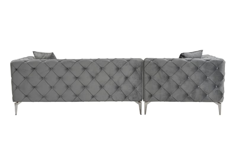 Beachport 3-seters Sofa med Venstre Sjeselong - Antrasitt - Møbler - Sofaer - Sofaer med sjeselong - 3 seters sofa med divan