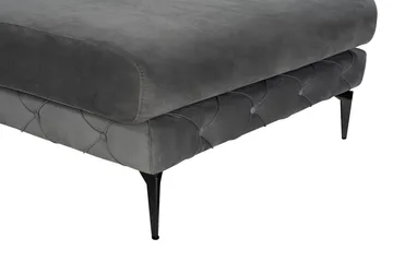 Beachport 3-seters Sofa med Venstre Sjeselong - Antrasitt - Møbler - Sofaer - Sofaer med sjeselong - 3 seters sofa med divan