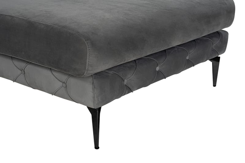 Beachport 3-seters Sofa med Venstre Sjeselong - Antrasitt - Møbler - Sofaer - Sofaer med sjeselong - 3 seters sofa med divan
