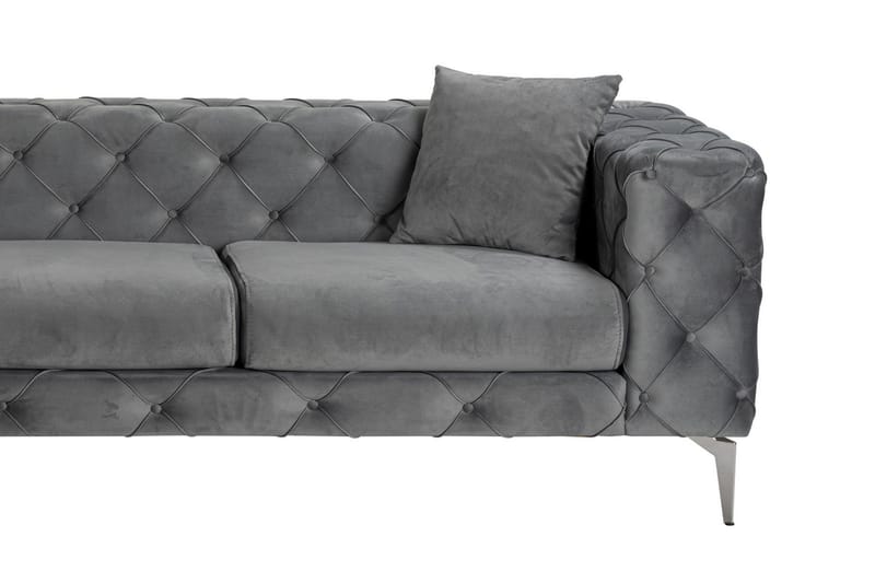 Beachport 3-seters Sofa med Venstre Sjeselong - Antrasitt - Møbler - Sofaer - Sofaer med sjeselong - 3 seters sofa med divan