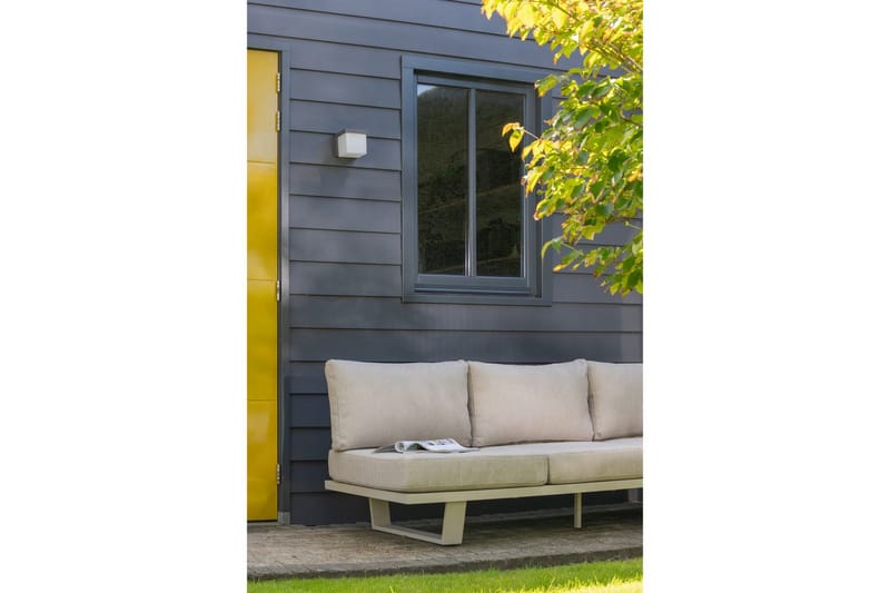 Bear 3-seters Sofa i Stoff med Understell i Metall - Beige - Møbler - Sofaer - 3 seter sofa