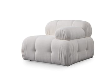 Belgin Sofa 2-seter - Hvit - Møbler - Sofaer - Modulsofaer - Komplett modulsofa