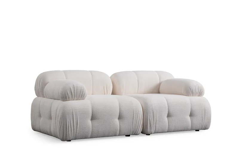 Belgin Sofa 2-seter, Hvit