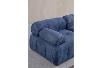 Belgin Sofa 3-seter - Blå - Møbler - Sofaer - Modulsofaer - Komplett modulsofa