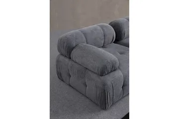Belgin Sofa 3-seter - Grå - Møbler - Sofaer - Modulsofaer - Komplett modulsofa