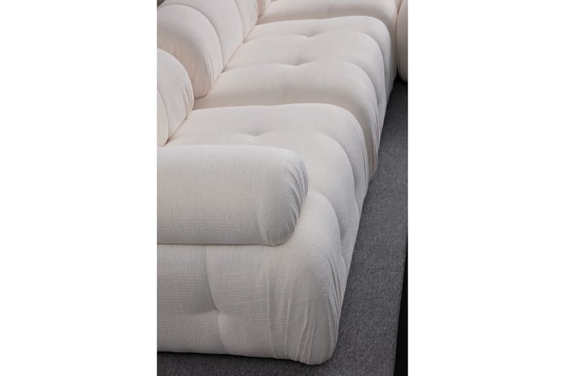 Belgin Sofa 3-seter - Hvit - Møbler - Sofaer - 3 seter sofa