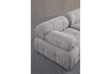 Belgin Sofa 3-seter - Lys grå - Møbler - Sofaer - 3 seter sofa