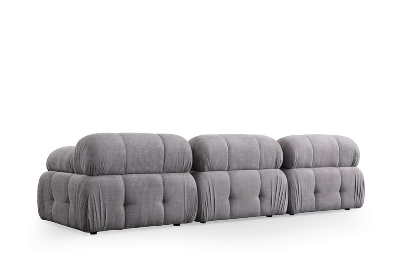 Belgin Sofa 3-seter - Lys grå - Møbler - Sofaer - 3 seter sofa