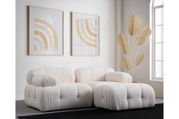 Belgin Sofa med Sjeselong 2-seter