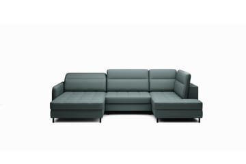 Berrto Sofa med Divan og Sjeselong 5-seters - Grå - Møbler - Sofaer - U-sofa