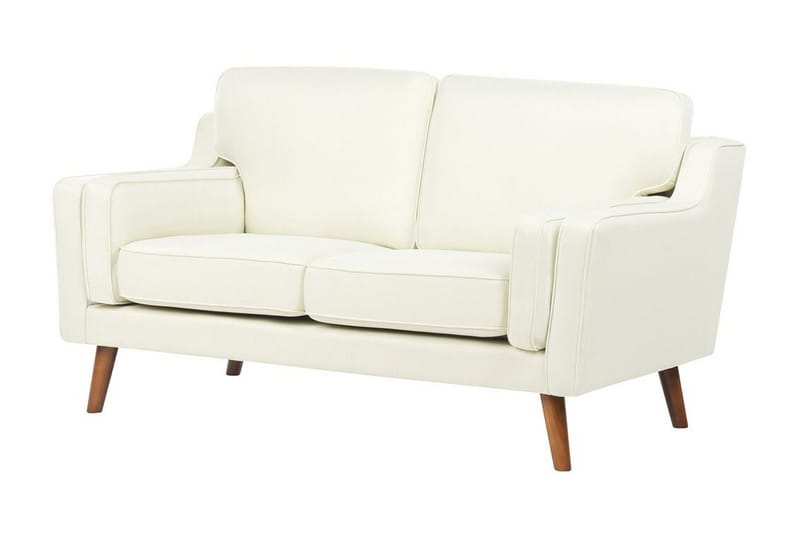 Bertha Sofa 2-seter - Hvit/Lyst tre - Møbler - Sofaer - 2 seter sofa