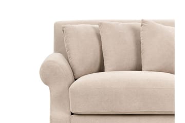 Bijan Sofa 2-seter - Beige/Mørkt tre - Møbler - Sofaer - 2 seter sofa