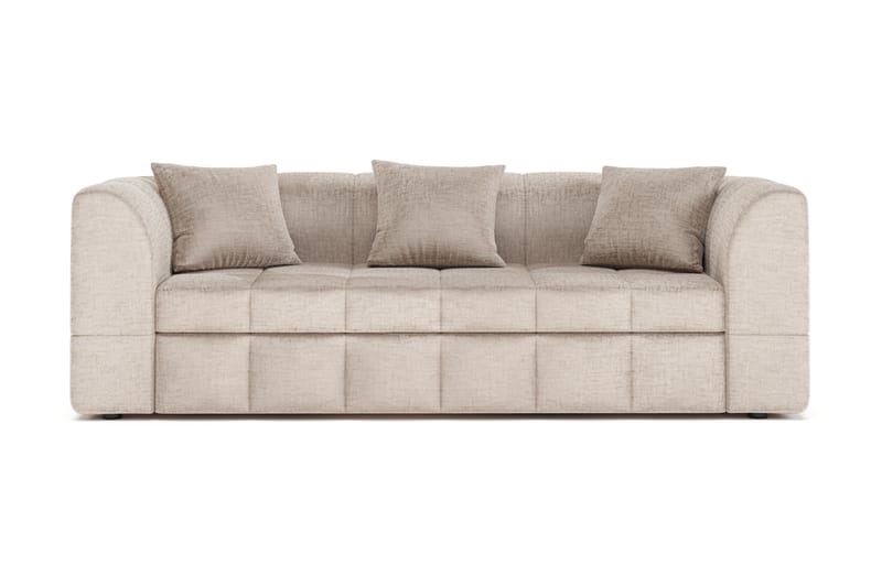 Bjorsund 3-seter Sofa - Beige - Møbler - Sofaer - 3 seter sofa