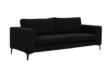 Bolero 3-seter Sofa - Svart - Møbler - Sofaer - 3 seter sofa