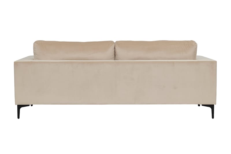 Bolero Fløyelssofa 3-seter - Beige - Møbler - Sofaer - 3 seter sofa