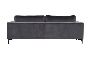 Bolero Fløyelssofa 3-seter - Mørk grå - Møbler - Sofaer - 3 seter sofa