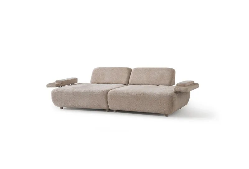 Bonavista 3-seters sofa Bouclé - Beige - Møbler - Sofaer - 3 seter sofa