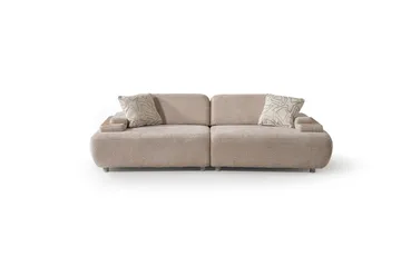 Bonavista 3-seters sofa Bouclé - Beige - Møbler - Sofaer - 3 seter sofa