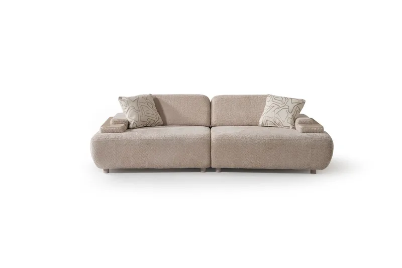 Bonavista 3-seters sofa Bouclé, Beige