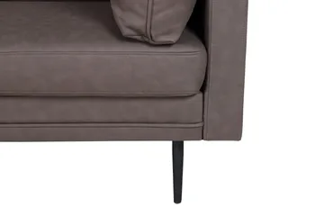 Boom 2-seters Sofa - Brun - Møbler - Sofaer - Skinnsofaer