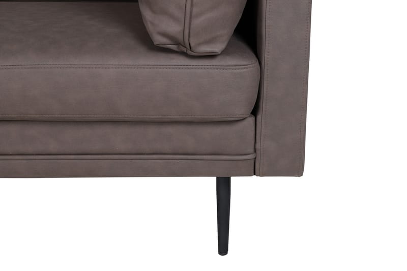 Boom 2-seters Sofa - Brun - Møbler - Sofaer - Skinnsofaer