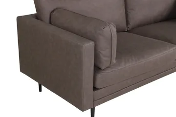 Boom 2-seters Sofa - Brun - Møbler - Sofaer - Skinnsofaer