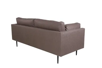 Boom 2-seters Sofa - Brun - Møbler - Sofaer - Skinnsofaer
