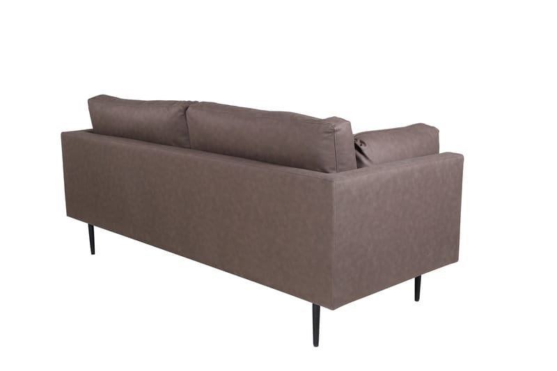 Boom 2-seters Sofa - Brun - Møbler - Sofaer - Skinnsofaer