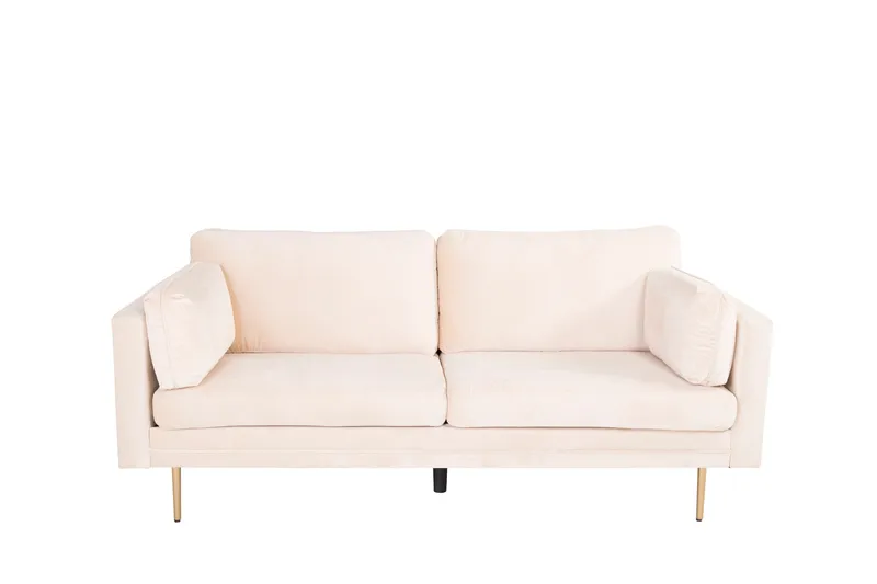 Boom Fløyelssofa 3-seter, Beige