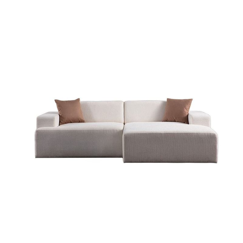 Branorin 3-seters Hjørnesofa - Kremhvit - Møbler - Sofaer - Hjørnesofaer