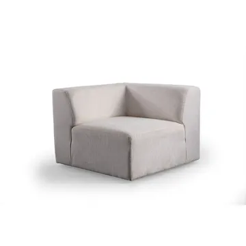 Branorin 6-seters Hjørnesofa - Kremhvit - Møbler - Sofaer - Hjørnesofaer