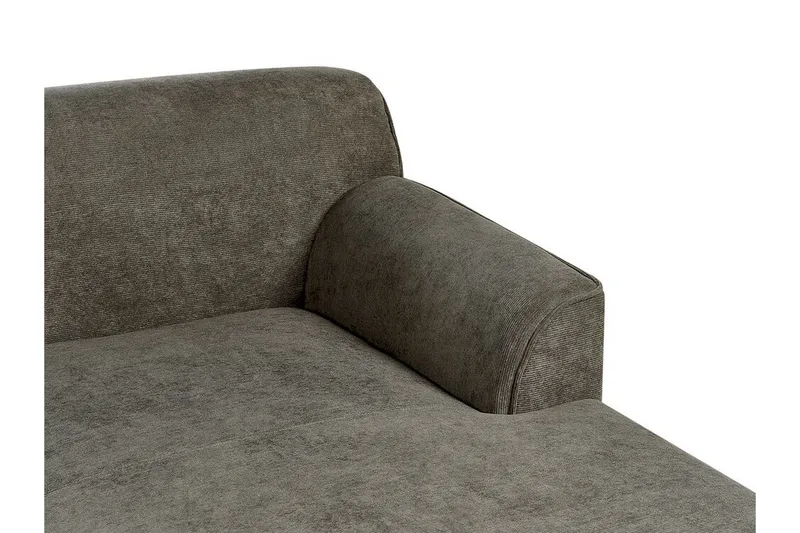 Bree Hjørnesofa 3-seter - Grønn/Lyst tre - Møbler - Sofaer - Sovesofaer - Hjørnesovesofa