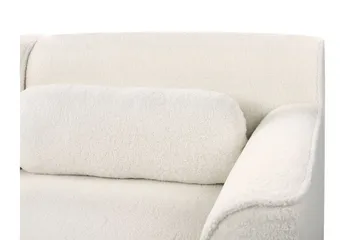 Bree Hjørnesofa 3-seter - Hvit/Lyst tre - Møbler - Sofaer - Sovesofaer - Hjørnesovesofa