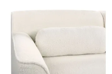 Bree Hjørnesofa 3-seter - Hvit/Lyst tre - Møbler - Sofaer - Sovesofaer - Hjørnesovesofa