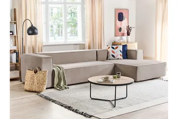 Britt Hjørnesofa 3-seter - Beige - Møbler - Sofaer - Hjørnesofaer - Hjørnesofa med divan