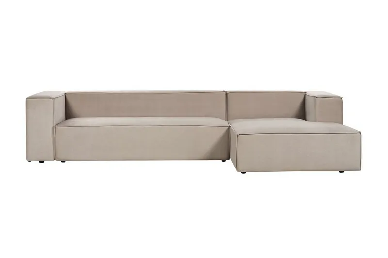 Britt Hjørnesofa 3-seter, Beige