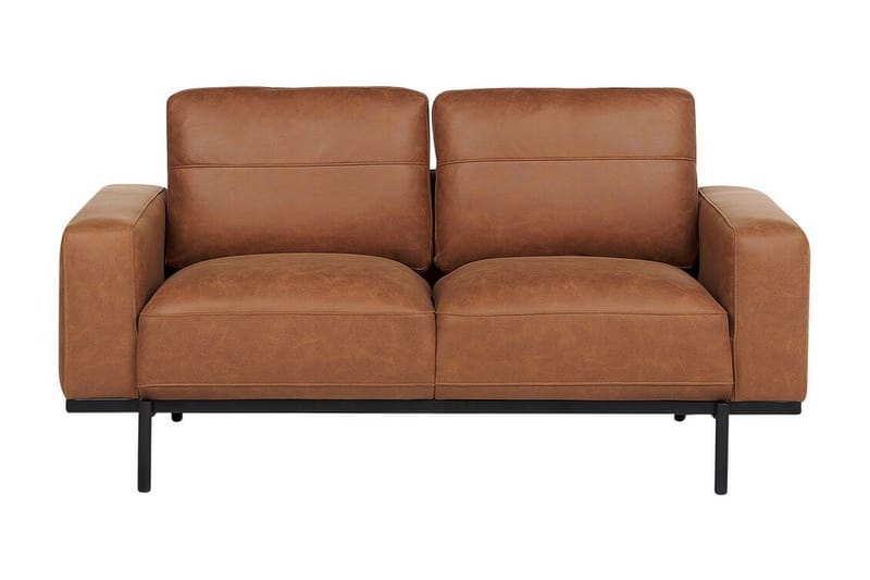 Bruna Sofa 2-seter - Brun - Møbler - Sofaer - Skinnsofaer
