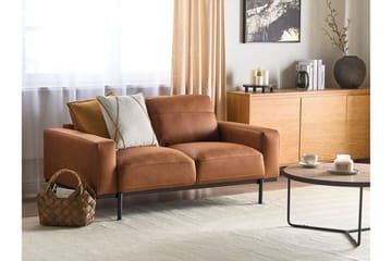 Bruna Sofa 2-seter - Brun - Møbler - Sofaer - Skinnsofaer