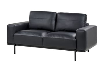 Bruna Sofa 2-seter - Svart - Møbler - Sofaer - Skinnsofaer