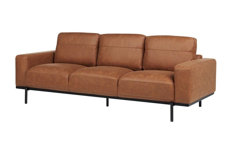 Bruna Sofa 3-seter - Brun - Møbler - Sofaer - 3 seter sofa