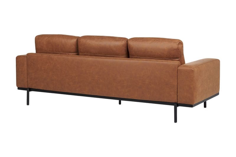 Bruna Sofa 3-seter - Brun - Møbler - Sofaer - 3 seter sofa