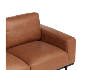 Bruna Sofa 3-seter - Brun - Møbler - Sofaer - Skinnsofaer