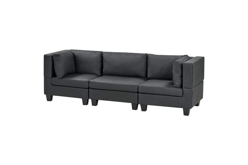 Buck Sofa 3-seter - Svart - Møbler - Sofaer - 3 seter sofa