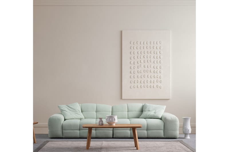 Buddy 3-seters Sofa - Grønn - Møbler - Sofaer - 3 seter sofa