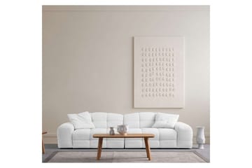 Buddy Sofa 3-seter - Hvit - Møbler - Sofaer - 3 seter sofa