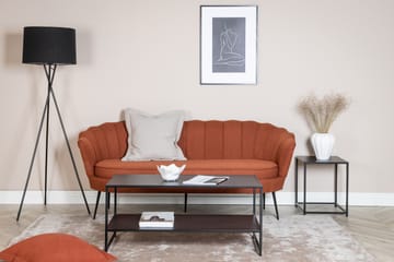 Calais 3-seter Buet Sofa 180 cm i Stoff - Brun - Møbler - Sofaer - 3 seter sofa